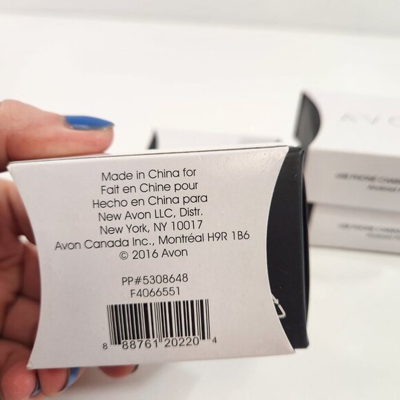 Avon USB Phone Charger Bracelet x 4 Android Black Pink NEW - Picture 11 of 11